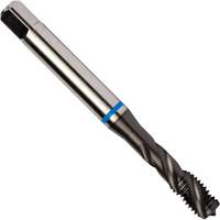 Taraud &agrave; cannelures h&eacute;licoidales Blue Shark, Acier rapide au cobalt, Filet de 1/4"-28, 3,15" l Waymarc Industries Inc