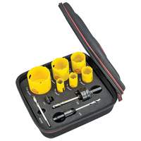 Trousse de scie pour plombier pour trou &agrave; coupe profonde, 10 morcea Waymarc Industries Inc