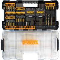 Jeu de 100 embouts et m&egrave;ches de visseuse FlexTorq TSTAK Waymarc Industries Inc