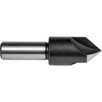 Fraise conique &agrave; centrer &agrave; 3 cannelures, 1/4", Cannelure Spirale, Acier rapide, Tige Droit Waymarc Industries Inc