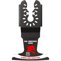 Demo Demon 2-1/2" Universal Fit Bi-Metal Oscillating Blades for Nail-Embedded Wood Waymarc Industries Inc