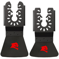 Universal Fit High Carbon Steel Oscillating Scraper Set for Adhesive Removal Waymarc Industries Inc