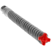 Rebar Demon 4-Cutter Full Carbide Head Hammer Drill Bit, 3/8", SDS-Plus Shank, Carbide Waymarc Industries Inc