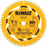 Lame de scie circulaire, 7-1/4", 60 dents, Pour Bois Waymarc Industries Inc