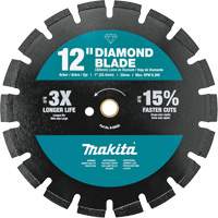 Lame de scie en diamant segment&eacute;e pour usage double Waymarc Industries Inc