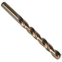 Jobber Drill Bits, High Speed Cobalt, #1, 3-7/8" L, 2-5/8" Flute, 135° Point Angle Waymarc Industries Inc