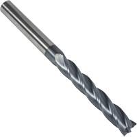 Fraise en bout carr&eacute;e extra longue 30° S237, 1/8" dia., 3" lo, 4 cannelures, 1/8" tige, Carbure Waymarc Industries Inc