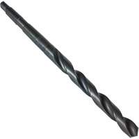 Small Taper Shank Drill Bit, 17/32", High Speed Steel, 4-5/8" Flute, 118° Point Waymarc Industries Inc