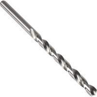 Taper Length Drill Bit, #2, High Speed Steel, 3-3/4" Flute, 118° Point Waymarc Industries Inc