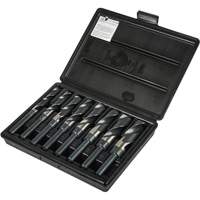 Reduced Shank Drill Bit Set, 8 Pieces, High Speed Steel Waymarc Industries Inc