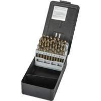 Heavy-duty Screw Machine Drill Bit Set, 26 Pieces, High Speed Cobalt Waymarc Industries Inc