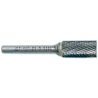 End-Cut Cylindrical Burr, 1/2" Dia., 1/4" Shank, 1" Depth of Cut Waymarc Industries Inc