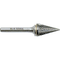 M4-D JET-KUT&reg; Cone Shape Burr, 3/8" Dia., 1/4" Shank, 5/8" Depth of Cut Waymarc Industries Inc