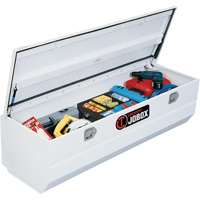 Heavy-Duty Truck Chest, 20-1/4" x 58-1/2" x 19", Steel, Beige/Black/Blue/Brown/Green/Grey/Orange/Red/Silver/Tan/Yellow Waymarc Industries Inc