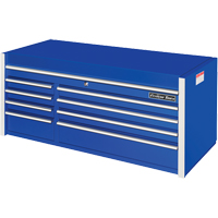 Extreme Tools<sup>®</sup> RX Series Top Tool Chest, 54-5/8" W, 8 Drawers, Blue TEQ499 | Waymarc Industries Inc