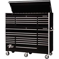 Extreme Tools<sup>®</sup> RX Series Top Tool Chest, 72" W, 12 Drawers, Black TEQ503 | Waymarc Industries Inc