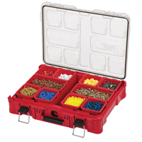 Organisateur Packout, 20" x 15" x 5", Noir/Rouge Waymarc Industries Inc
