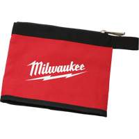 Multi-Size Zipper Pouches - Set of 3, Canvas, 3 Pockets, Black/Red Waymarc Industries Inc