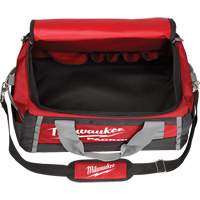 Packout Tool Bag, Ballistic Nylon, 8 Pockets, Black/Red Waymarc Industries Inc
