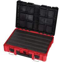 Coffre &agrave; outils avec partitions ajustables Packout, 20-7/10" x 15-1/5" x 6-1/5", Noir/Rouge Waymarc Industries Inc