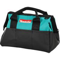 Tool Bag, Nylon, 1 Pockets, Black/Blue TEQ894 | Waymarc Industries Inc