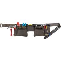 Constructor's Tool Belt, Leather, Tan Waymarc Industries Inc