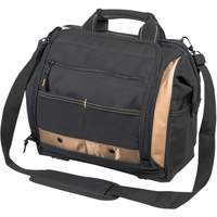 Multi-Compartment Tool Carrier, Polyester, 33 Pockets, Black Waymarc Industries Inc