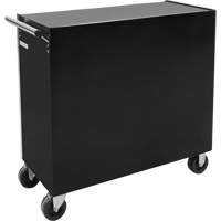 Industrial Tool Cart, 11 Drawers, 41" W x 18-3/4" D x 39-1/3" H, Black Waymarc Industries Inc