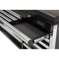 Industrial Tool Chest, 41" W, 10 Drawers, Black Waymarc Industries Inc