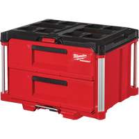 Boîte &agrave; outils avec 2 tiroirs Packout, 16-1/3" x 14-1/3" x 22-1/5", Rouge Waymarc Industries Inc