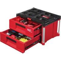 Boîte &agrave; outils avec 2 tiroirs Packout, 16-1/3" x 14-1/3" x 22-1/5", Rouge Waymarc Industries Inc