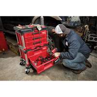 Boîte &agrave; outils avec 3 tiroirs Packout, 16-1/3" x 14-1/3" x 22-1/5", Noir/Rouge Waymarc Industries Inc