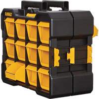 Organisateur Flip-Bin, 3-7/8" la x 17-3/4" p x 13-7/8" h, Noir/Jaune Waymarc Industries Inc