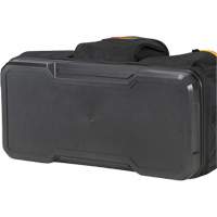 Molded Base Big-Mouth Tote Tool Bag, Ballistic Polyester, 23 Pockets, Black/Blue Waymarc Industries Inc