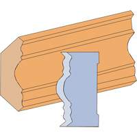 Jeu de couteaux pour moulage en forme d'anse de fantaisie Waymarc Industries Inc