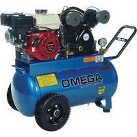 Compresseurs d'air s&eacute;rie entrepreneur, Essence, 16,6 gal. (20 gal. US), 125 PSI Waymarc Industries Inc