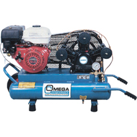 Compresseurs d'air s&eacute;rie entrepreneur, Essence, 6,6 gal. (8 gal. US), 125 PSI Waymarc Industries Inc