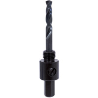 Tri-Sided Holesaw Arbor, 9/16" - 1-3/16", 3/8" Shank Waymarc Industries Inc