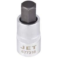Bit Socket, Hex, 1/2" x 2" L, 1/2" Drive Waymarc Industries Inc