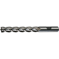 Finisseurs de coupe &agrave; embout centr&eacute; carr&eacute; simple CLEVELAND, 1/4" dia., 4 cannelures, Cobalt Waymarc Industries Inc