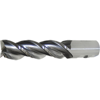 Finisseurs de coupe &agrave; embout carr&eacute; simple centr&eacute; en m&eacute;tal en poudre PM Plus CLEVELAND, 1" dia., 3 cannelures Waymarc Industries Inc