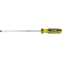 Slot Jumbo Handle Screwdriver, 3/8", 10" L, Plastic Handle Waymarc Industries Inc
