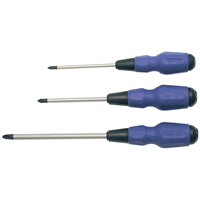 Phillips TORQUE DRIVE&reg; Screwdriver, #1, 4" L, Cushion Grip Handle Waymarc Industries Inc