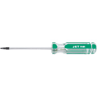 Square Jumbo Handle Screwdriver, #1 Tip, Round, 4" L, Plastic Handle Waymarc Industries Inc