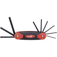 JFHK-9 Folding Hex Key Set, 9 Pcs., Imperial Waymarc Industries Inc