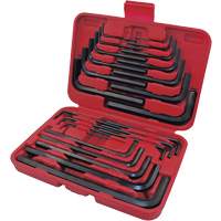 JHK-25SM Hex Key Set, 25 Pcs., Metric & Imperial Waymarc Industries Inc