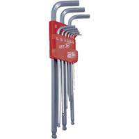 JBHK-9XL Extra Long Ball Nose Hex Key Set, 9 Pcs., Imperial Waymarc Industries Inc