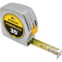 Powerlock<sup>®</sup> Classic Tape Measure, 1" x 35', Imperial Graduations TJ846 | Waymarc Industries Inc