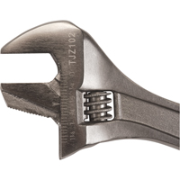 Adjustable Wrench, 10" L, 1-3/8" Max Width, Black TJZ102 | Waymarc Industries Inc