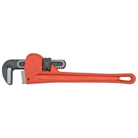 Pipe Wrench, 1-1/2" Jaw Capacity, 10" Long, Powder Coated Finish Waymarc Industries Inc